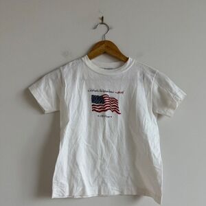 Vintage Y2K Old Navy Patriotic T-Shirt Size XS